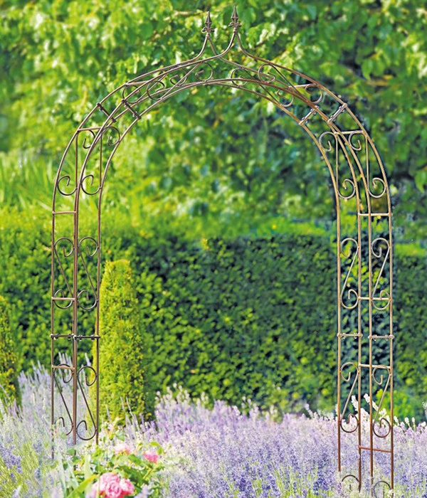 Dehner Metall-Rosenbogen Jasmin, Ca. B144/H244/T39 Cm – Bild 2