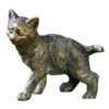 Rottenecker Bronze-Katze Jung, Stehend