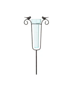 Dehner Metall-Regenmesser Vögel Duo