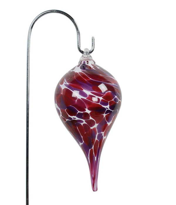 MP Glaszauber Glas-Minizwiebel Mit Stab, Ca. Ø10/H65 Cm