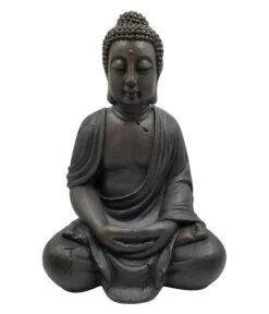 Dehner Magnesia-Buddha, Ca. B45/H68/T36 Cm
