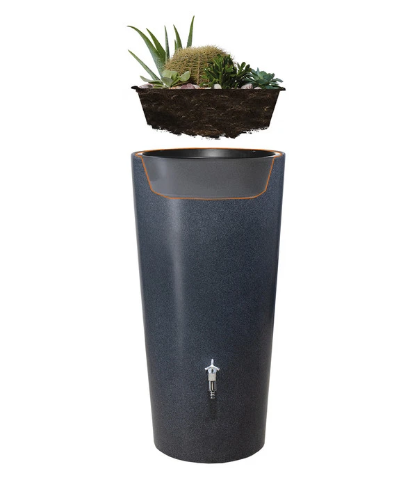 Garantia 2in1 Regenspeicher Stone Lava, 210 L – Bild 7