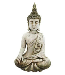 Dehner Magnesia-Buddha Naja, Ca. B30,5/H52,5/T21,5 Cm