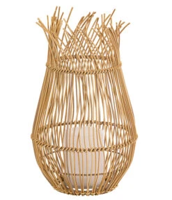 Dehner Solar-Rattanlaterne Ravello