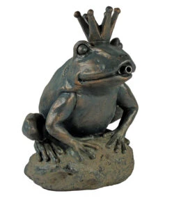 Ubbink Polyresin-Wasserspeier Froschkönigin, Ca. B19/H27/T20 Cm