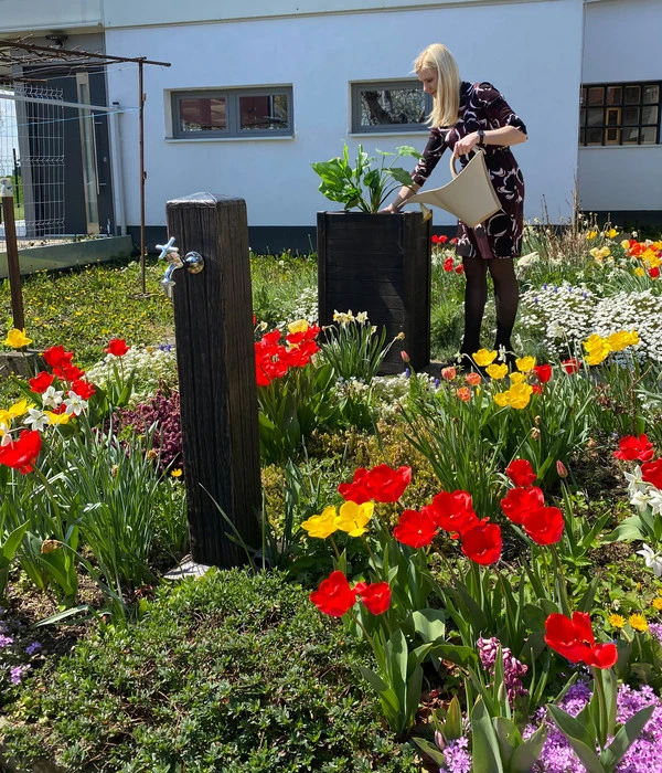 Roto Kunststoff-Wasserzapfsäule Zeus Komplett, Ca. H93 Cm – Bild 2