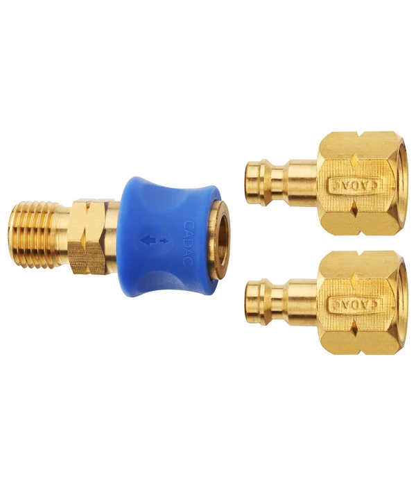 CADAC Quick Release Kupplungsstück, Inkl. Doppelkupplung